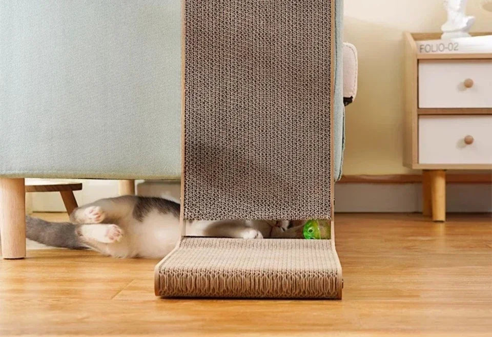 L-Shape Cat Scratching Board