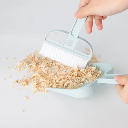 Small Dustpan and Broom Set for Pets