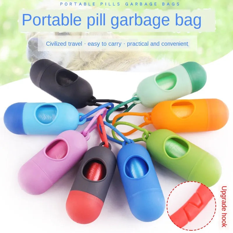 Biodegradable Poop Bags with Dispenser - Eco-Friendly Dog Waste Bags for Easy Cleanup