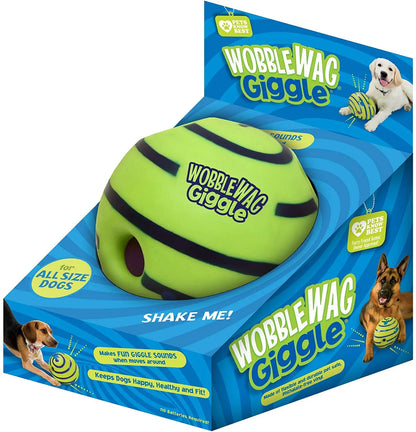 Wobble Wag Giggle Glow Ball Interactive Dog Toy