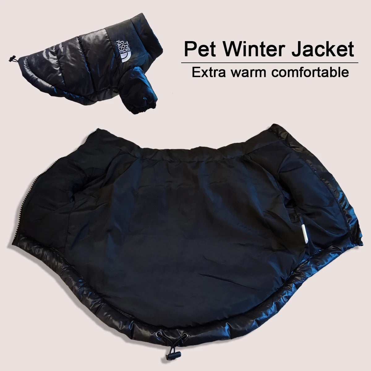 Winter Windproof Reflective Jacket for Dogs