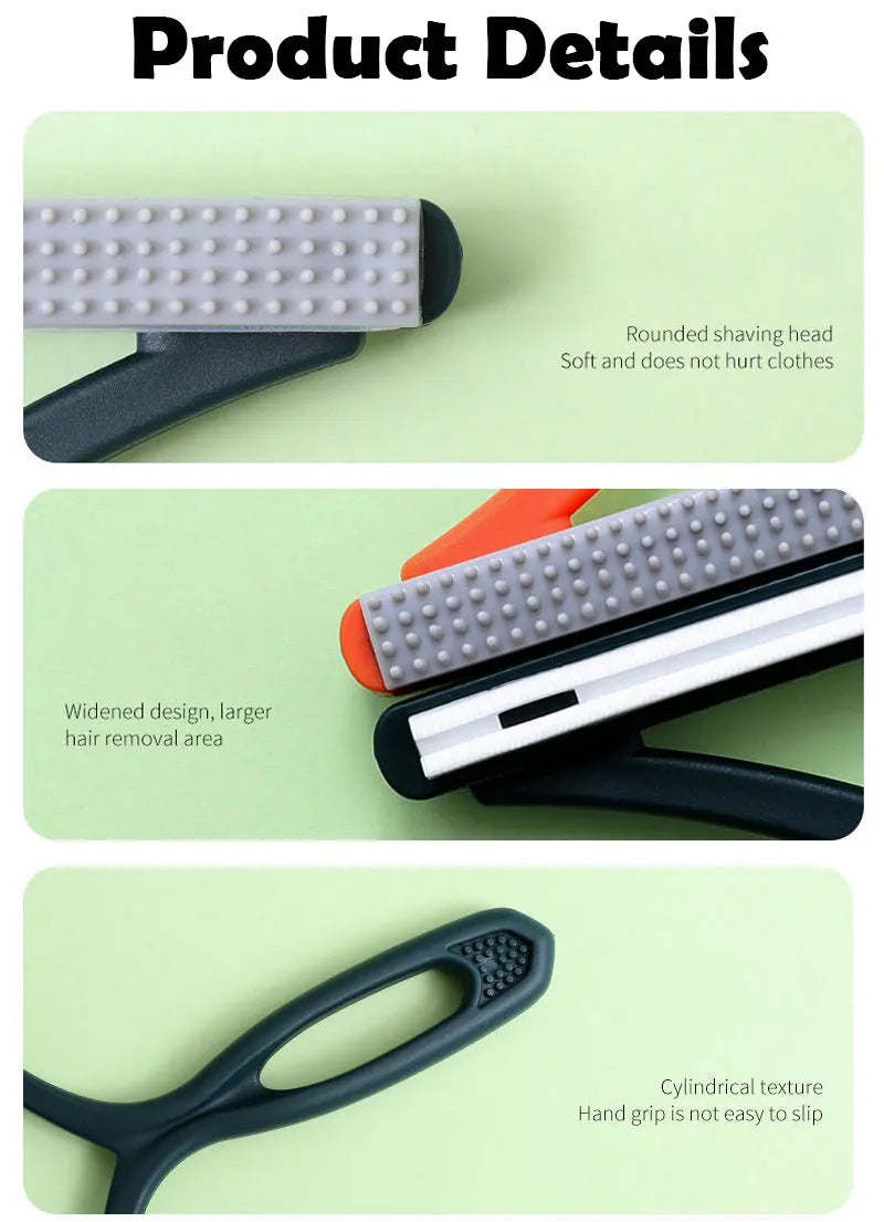 Manual Hair Remover & Fabric Shaver – Dual-Sided Grooming Tool for Pet Hair Removal