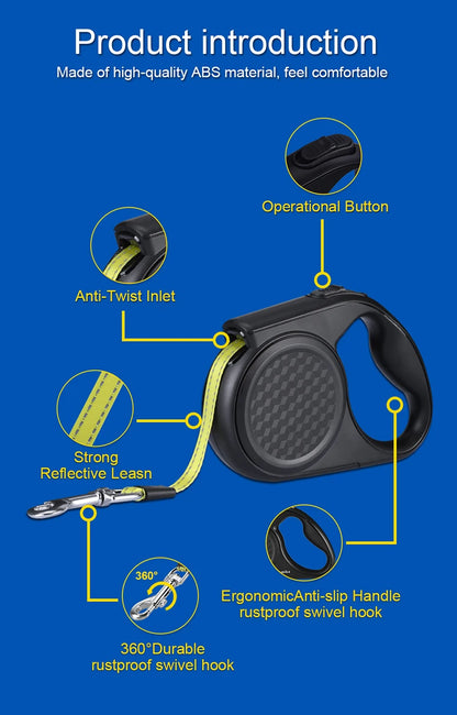 5M Retractable Dog Leash