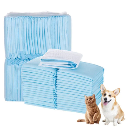 Absorbent Training Pee Pads for Dogs - Quick Dry Surface, Leakproof, Odor-Control, Reusable Puppy Potty Mat