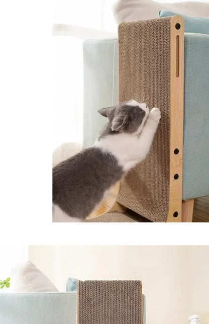 L-Shape Cat Scratching Board