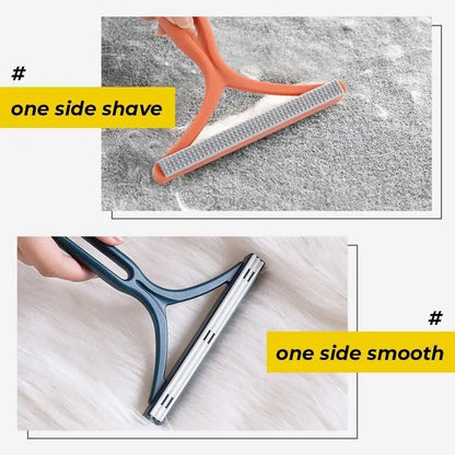 Manual Hair Remover & Fabric Shaver – Dual-Sided Grooming Tool for Pet Hair Removal