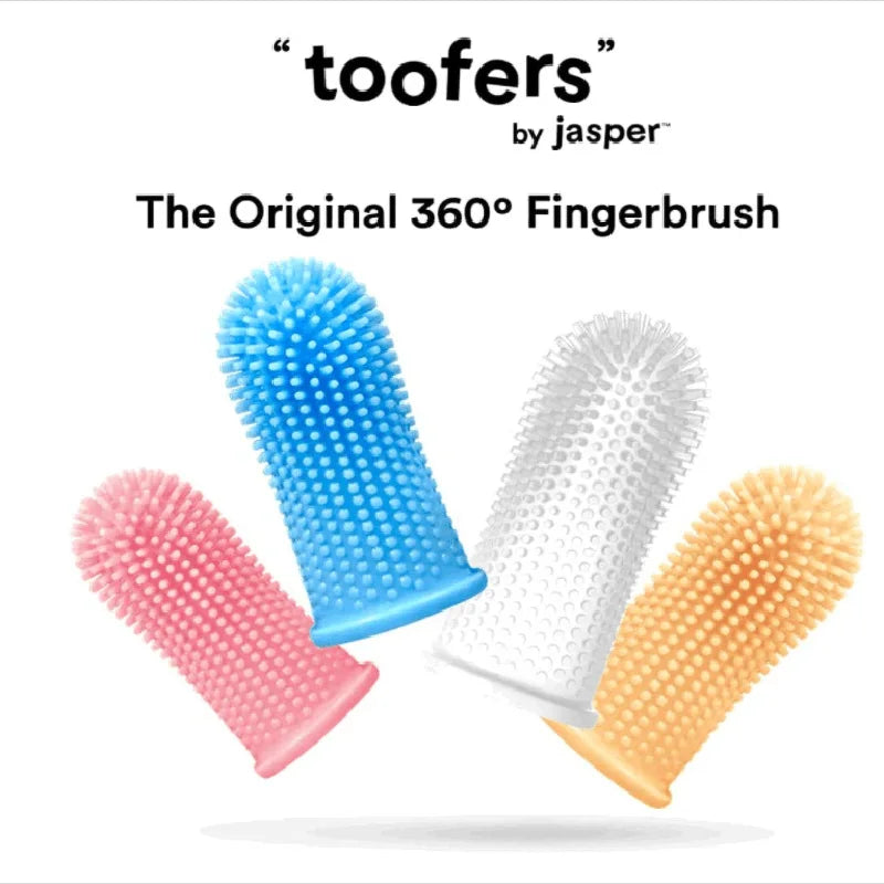 Non - Toxic Silicone Dog Finger Toothbrush
