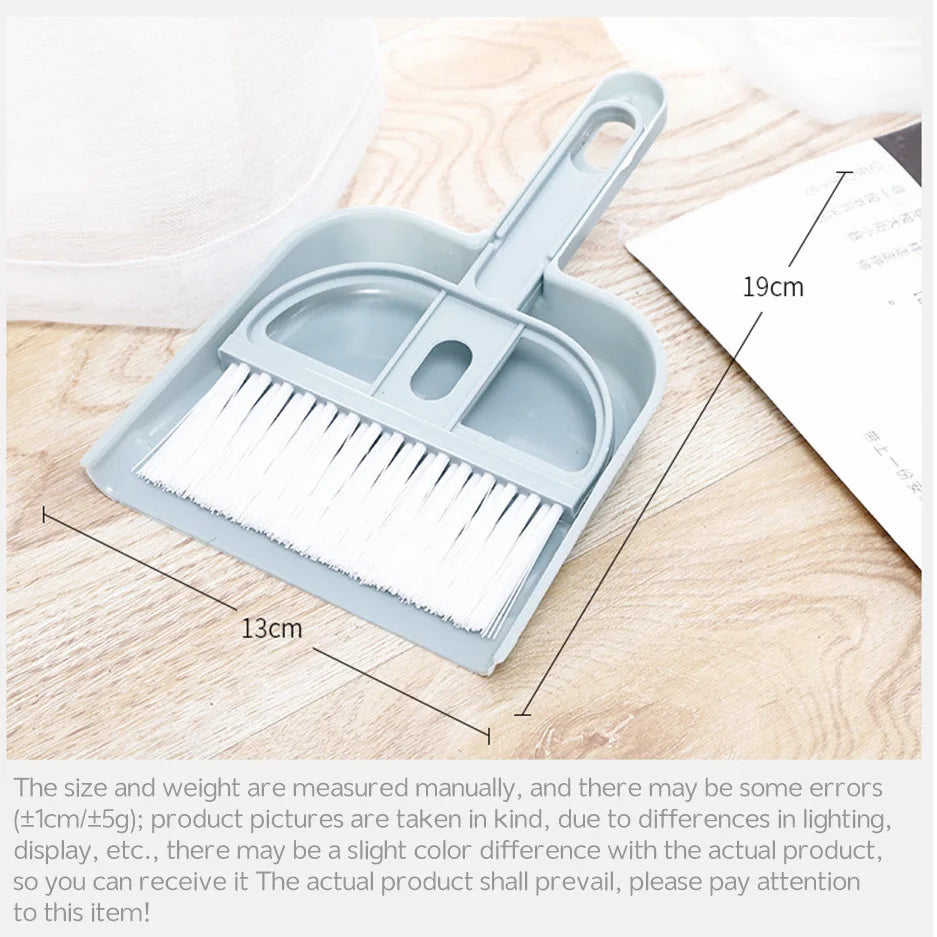 Small Dustpan and Broom Set for Pets