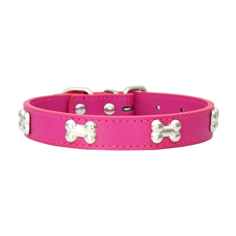 Leather Durable Pet Dog Collar