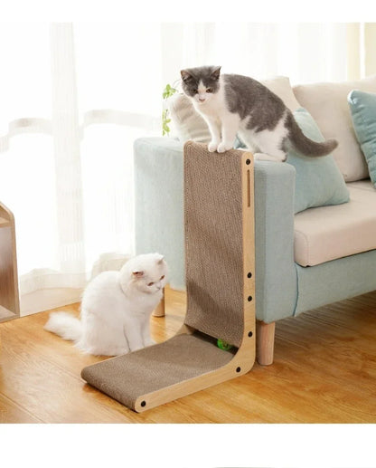 L-Shape Cat Scratching Board