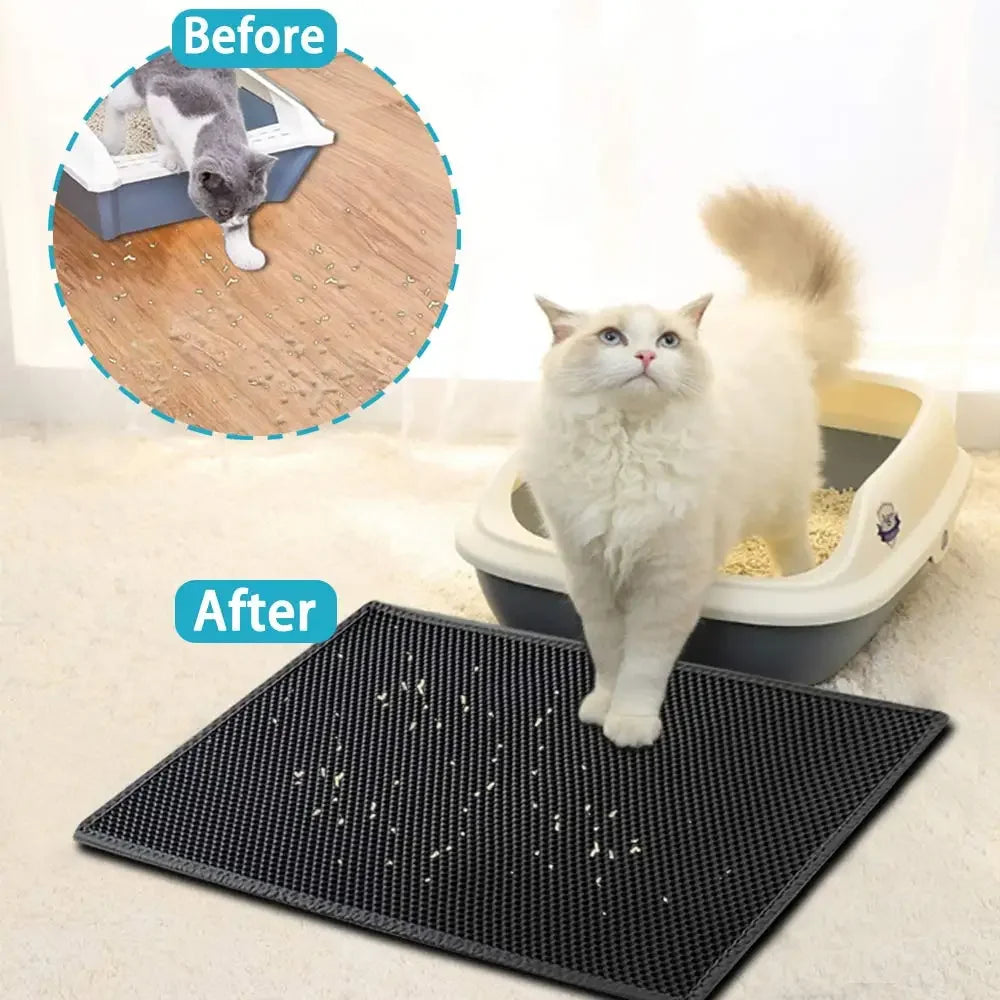 Waterproof Double Layer Cat Litter Mat