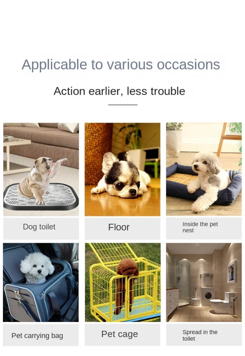 Absorbent Training Pee Pads for Dogs - Quick Dry Surface, Leakproof, Odor-Control, Reusable Puppy Potty Mat