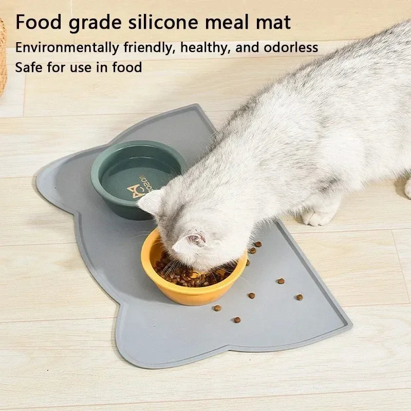 Non-Slip Pet Silicone Food Mat