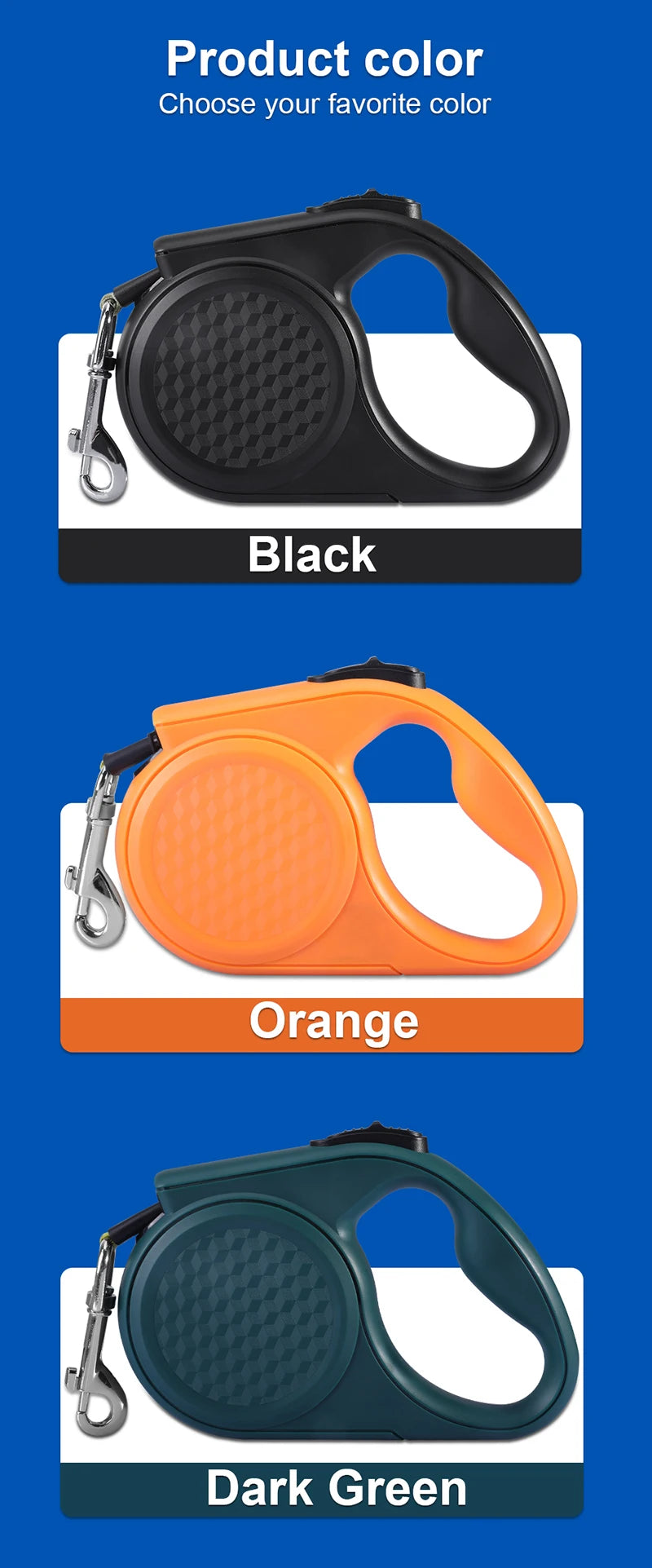 5M Retractable Dog Leash