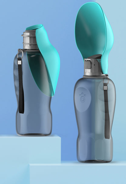 Portable Dog Water Bottle and Drinking Bowl