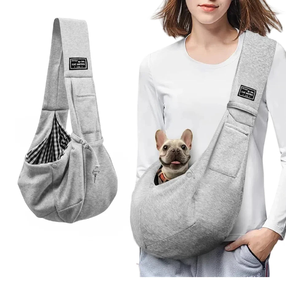 Crossbody Cotton Dog  Shoulder Bag