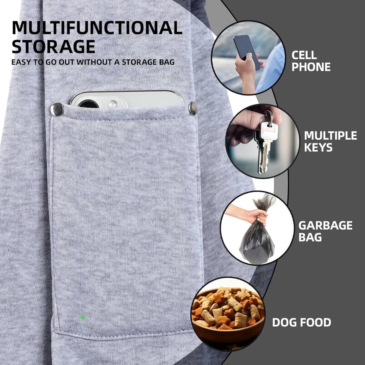 Crossbody Cotton Dog  Shoulder Bag