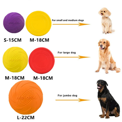 Durable Dog Frisbee for Outdoor Play and Fetch Fun