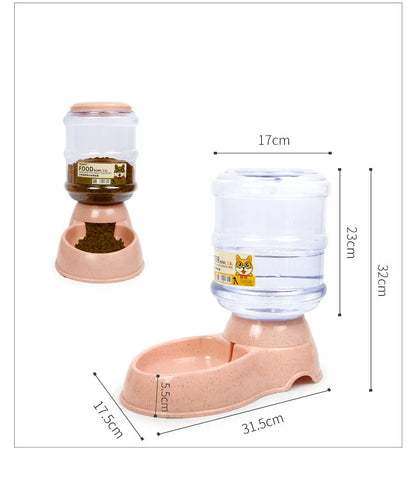 Automatic Feeder and Water Bottle for Dogs and Cats