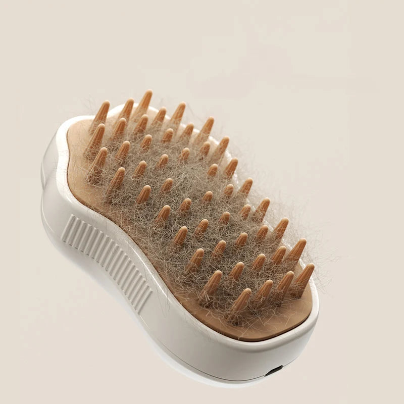 3 in 1 Pet Electric Steam Grooming Brush