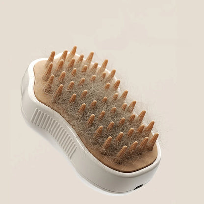 3 in 1 Pet Electric Steam Grooming Brush