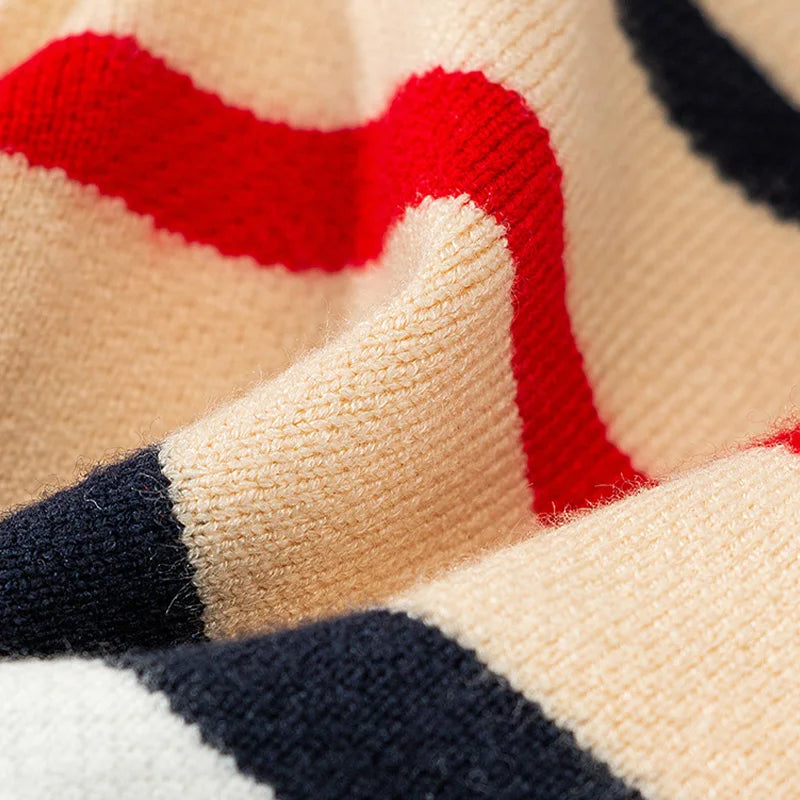 Striped Cardigan Sweater for Dogs