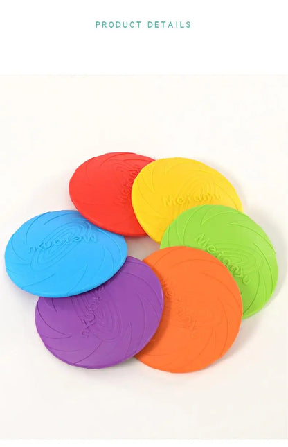 Durable Dog Frisbee for Outdoor Play and Fetch Fun