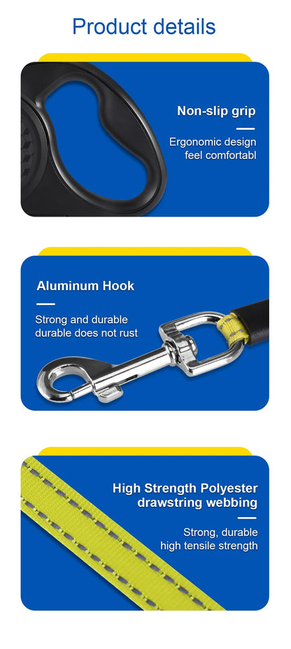 5M Retractable Dog Leash