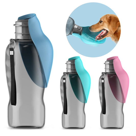 Portable Dog Water Bottle and Drinking Bowl