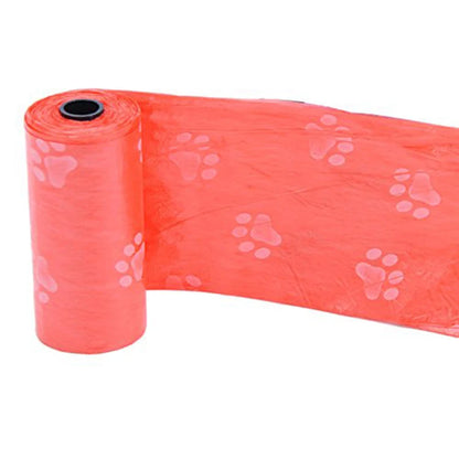 10 Paw Print Poop Bag Rolls  – Biodegradable & Leak-Proof Dog Waste Bags