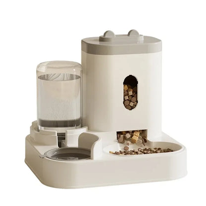 Automatic Cat Food and Water Dispenser